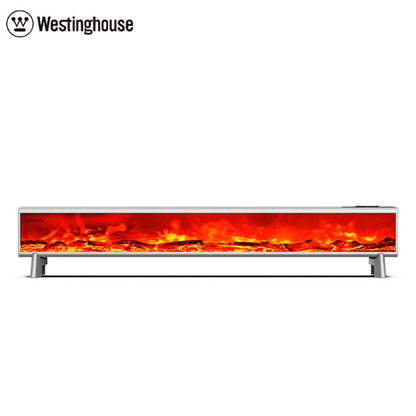 Westinghouse WTH-T2001 Wide Electric Heater 130cm – Flame Effect, Humidifier & Dual Heat Settings - Smart Gate