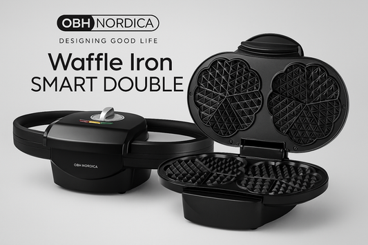 OBH Nordica Waffle Iron – SMART DOUBLE - SmartGatelb