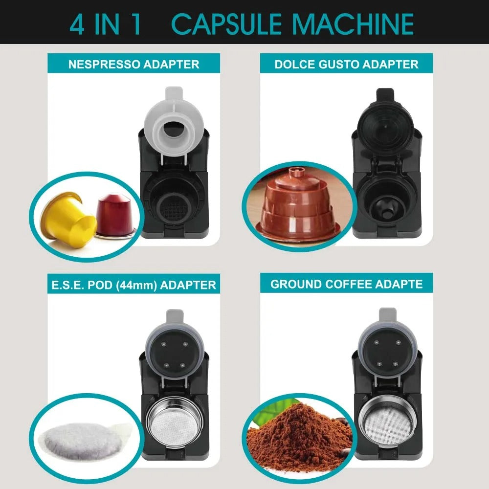 Winning Star ST-9745 Multi-Functional Capsule&Ground Coffee Machine 4 in 1 - SmartGatelb