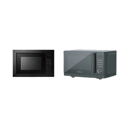 25 L Microwave Oven 900W Digital Control With Grill & Black Panel