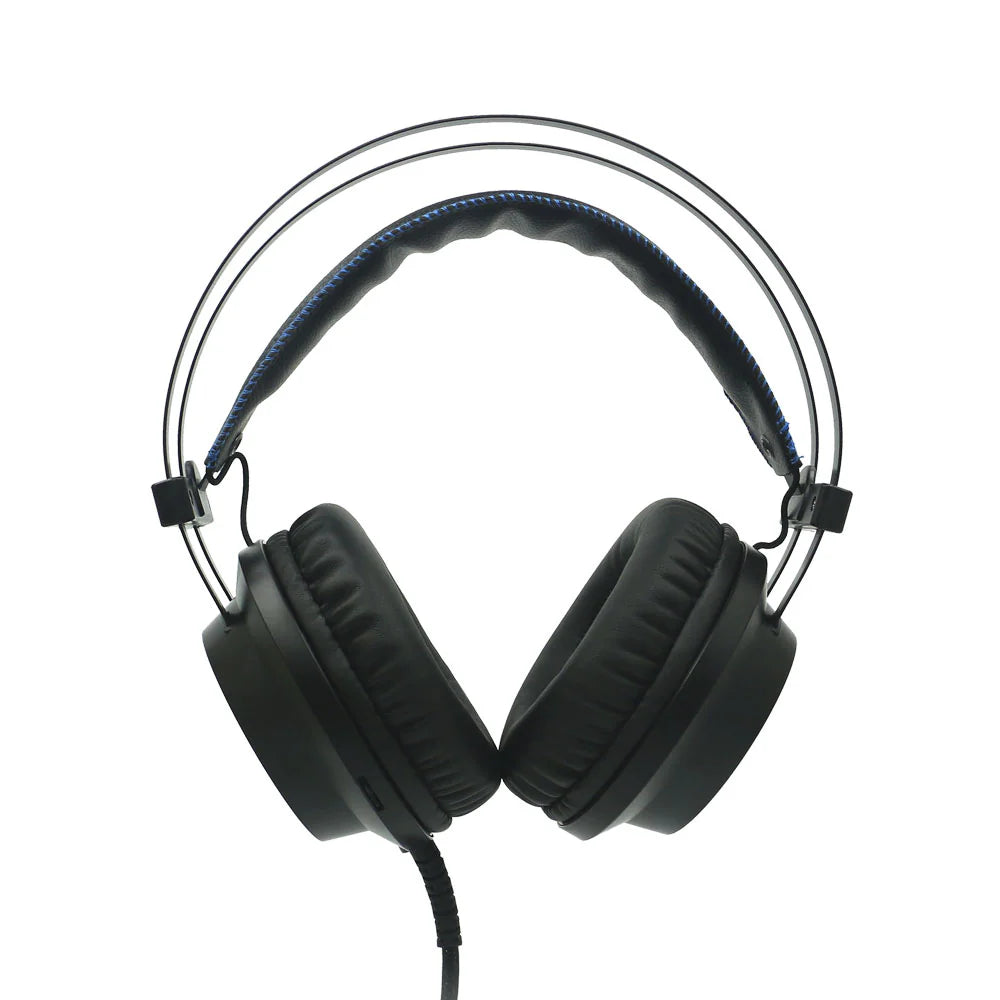 Combat HS46 Gaming Headset (ARG-HS-2846BK) – Wired, 50 mm Driver, USB + 3.5 mm, Telescopic Mic
