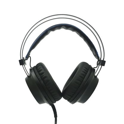 Combat HS46 Gaming Headset (ARG-HS-2846BK) – Wired, 50 mm Driver, USB + 3.5 mm, Telescopic Mic