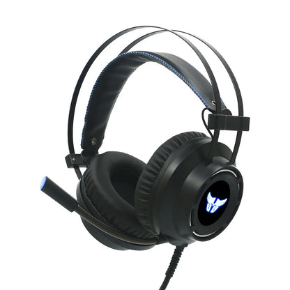 Combat HS46 Gaming Headset (ARG-HS-2846BK) – Wired, 50 mm Driver, USB + 3.5 mm, Telescopic Mic