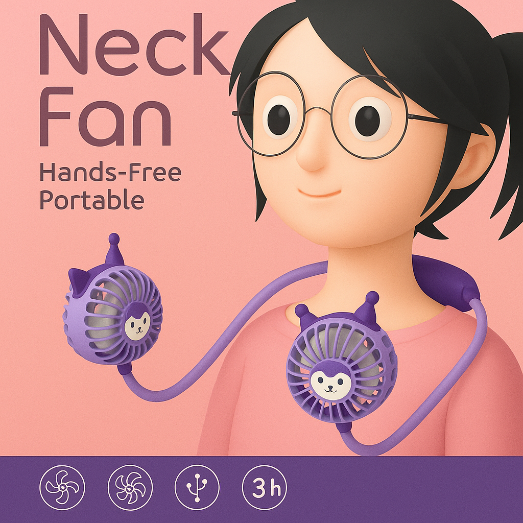 Neck Fan Hands Free - SmartGatelb