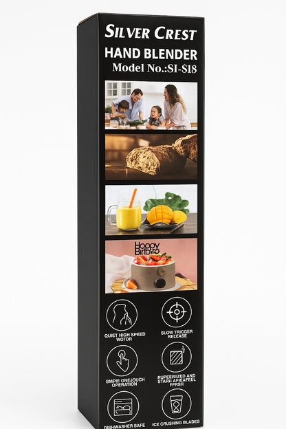 Silver Crest 1500W Hand Blender – Model SI-818 - SmartGatelb