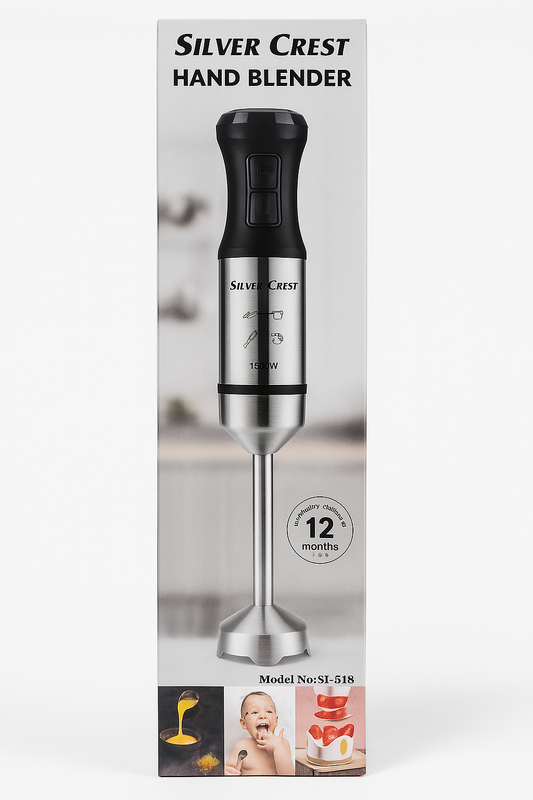 Silver Crest 1500W Hand Blender – Model SI-818 - SmartGatelb