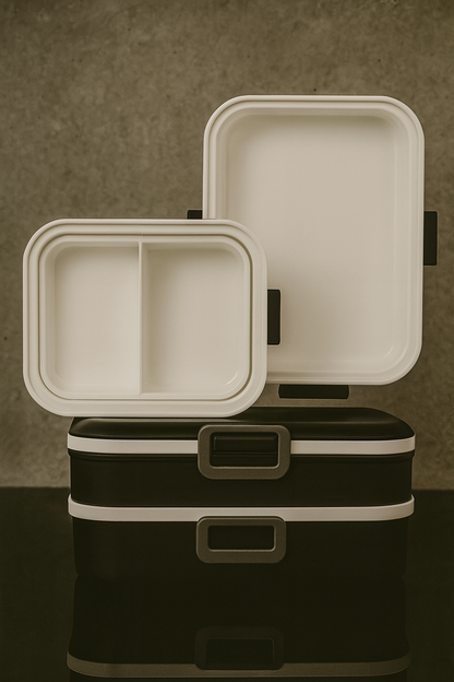 2-Layer Thermal Lunch Box with Spoon | 1.2L Capacity - SmartGatelb