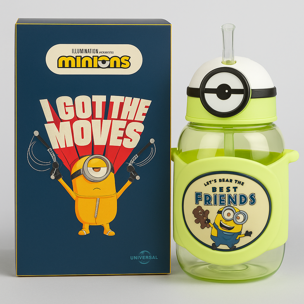Minions-Themed Children's Water Bottle – 780ML - SmartGatelb