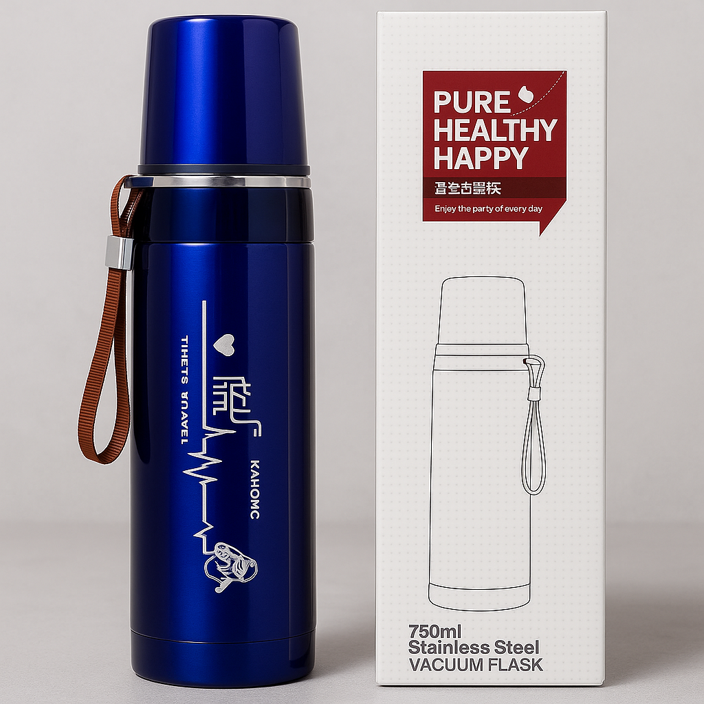 750ml Stainless Steel Thermose - SmartGatelb