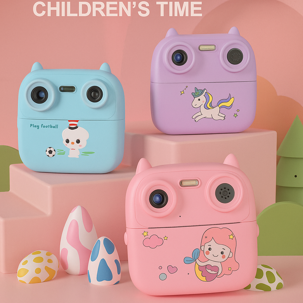 Kids Instant Print Camera – Fun &amp; Creative Photography for Children - SmartGatelb