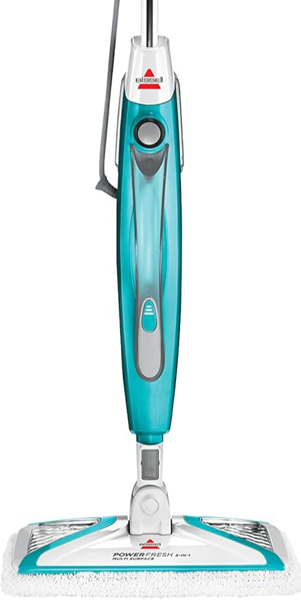 PowerFresh 2-in-1 Lightweight Steam Mop, Sanitizes Hard Floors & Hard Surfaces with On-Demand Steam - SmartGatelb