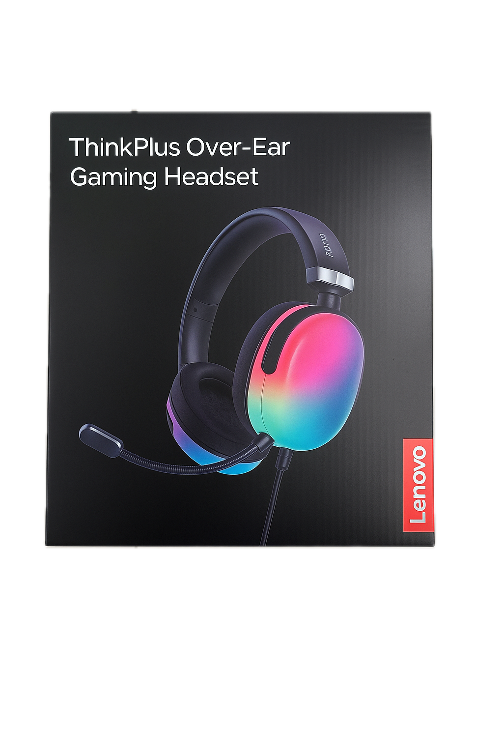 Lenovo ThinkPlus G86A RGB Wired Gaming Headset with Microphone – 3.5mm + USB, Surround Sound, Noise Reduction