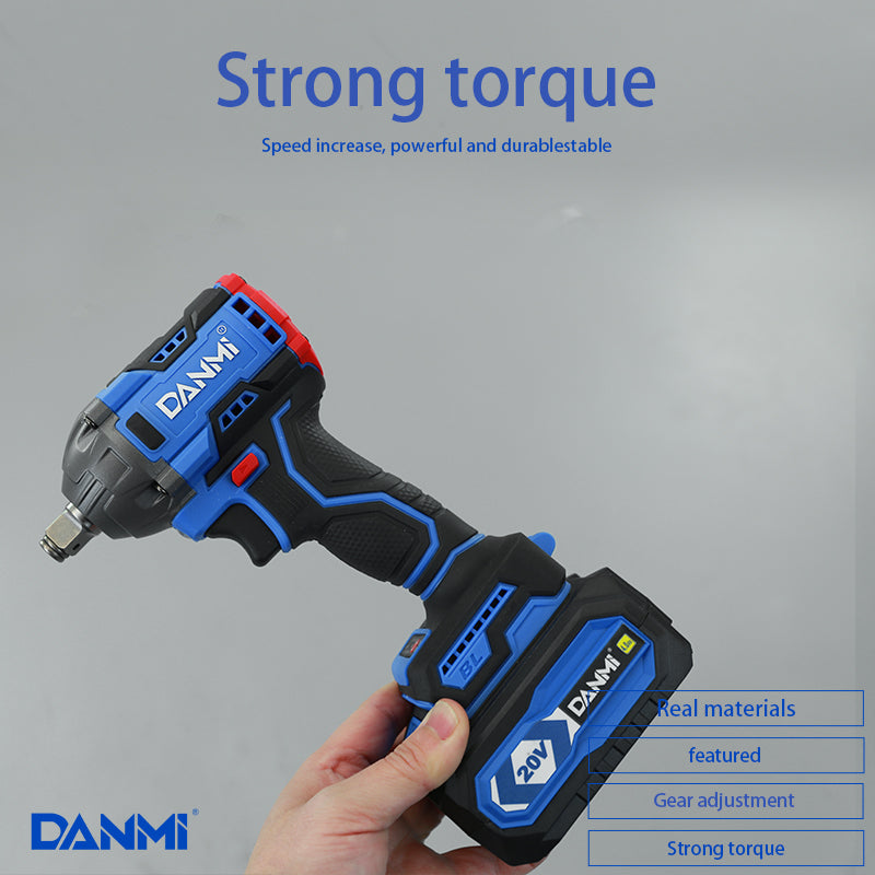 DANMI 20V Cordless Brushless Electric Impact Wrench – 1/2” Drive - SmartGatelb