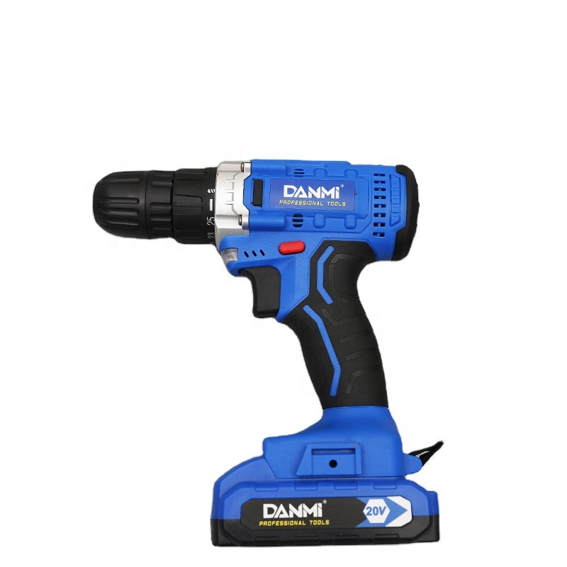 DANMI 20V Cordless Lithium Electric Drill – Model 400120 (2 Batteries Included) - SmartGatelb