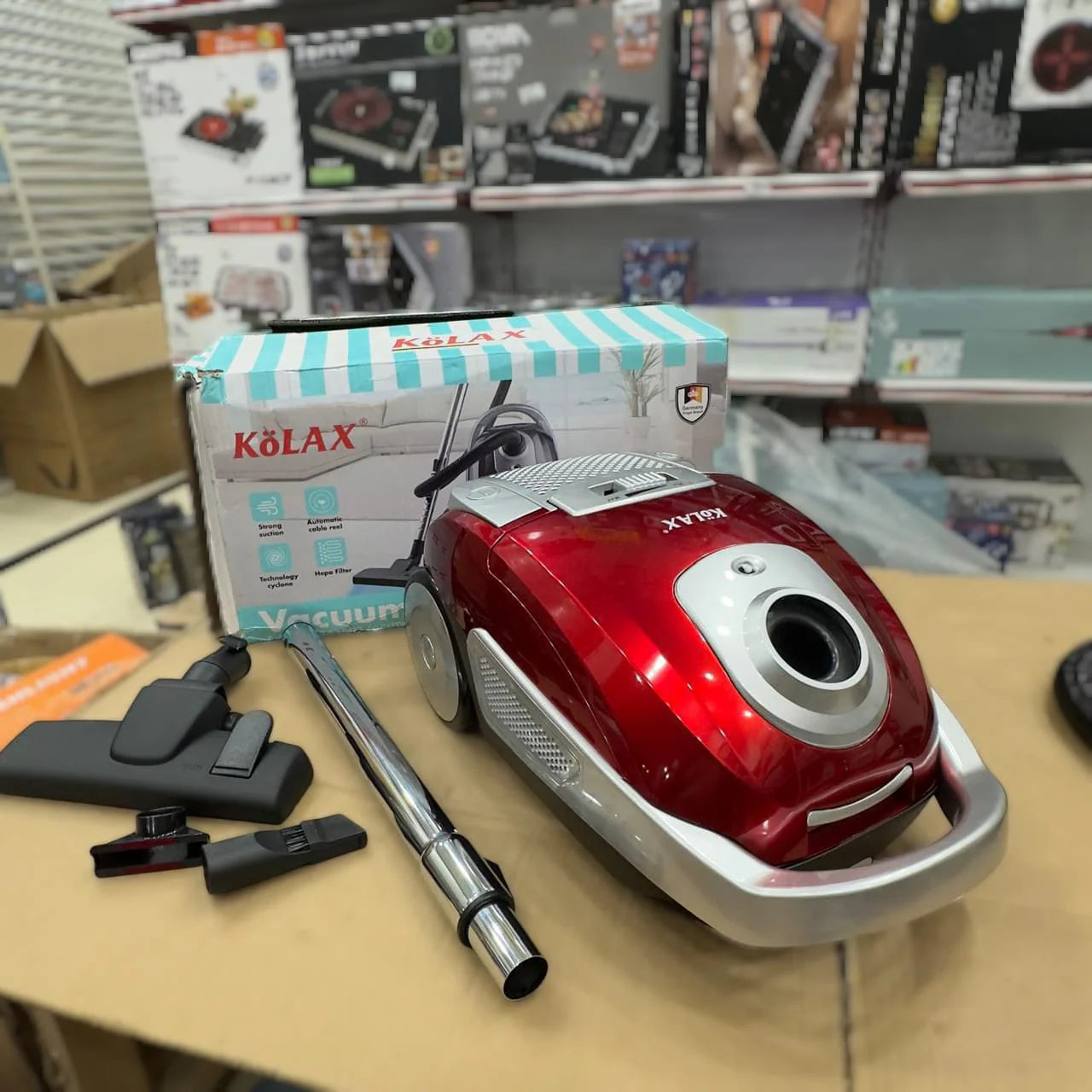 Kolax Upright Vacuum Cleaner 4L – Powerful Bagless Cleaning Machine - Smart Gate