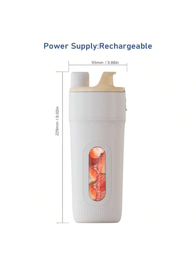 Portable Rechargeable Mini Blender & Juicer – USB Electric Smoothie Maker with Personal Cup - Smart Gate
