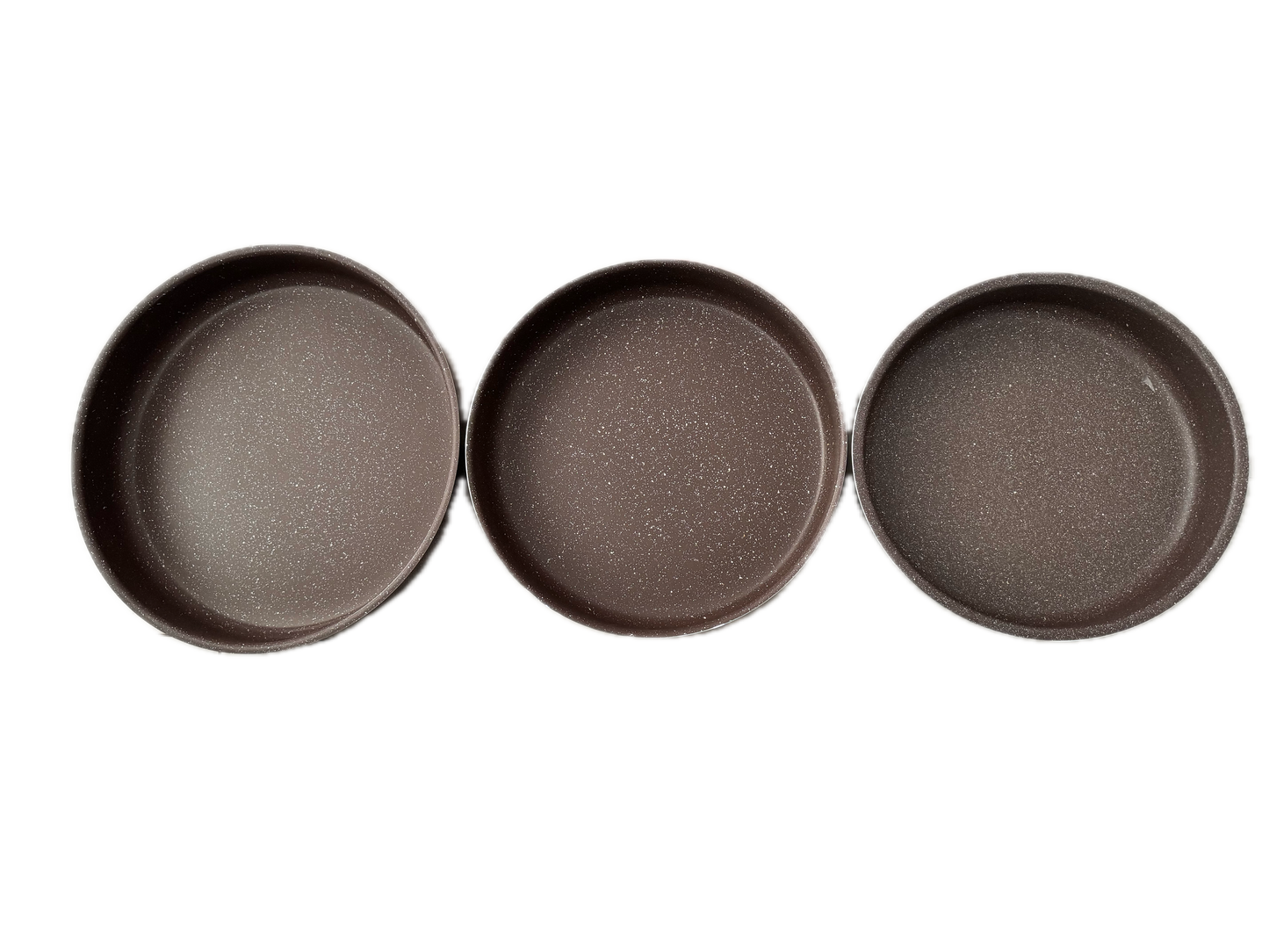 3-Piece Granite Cake Mould Set – Non-Stick Baking Pans (28/32/36 cm) - SmartGatelb