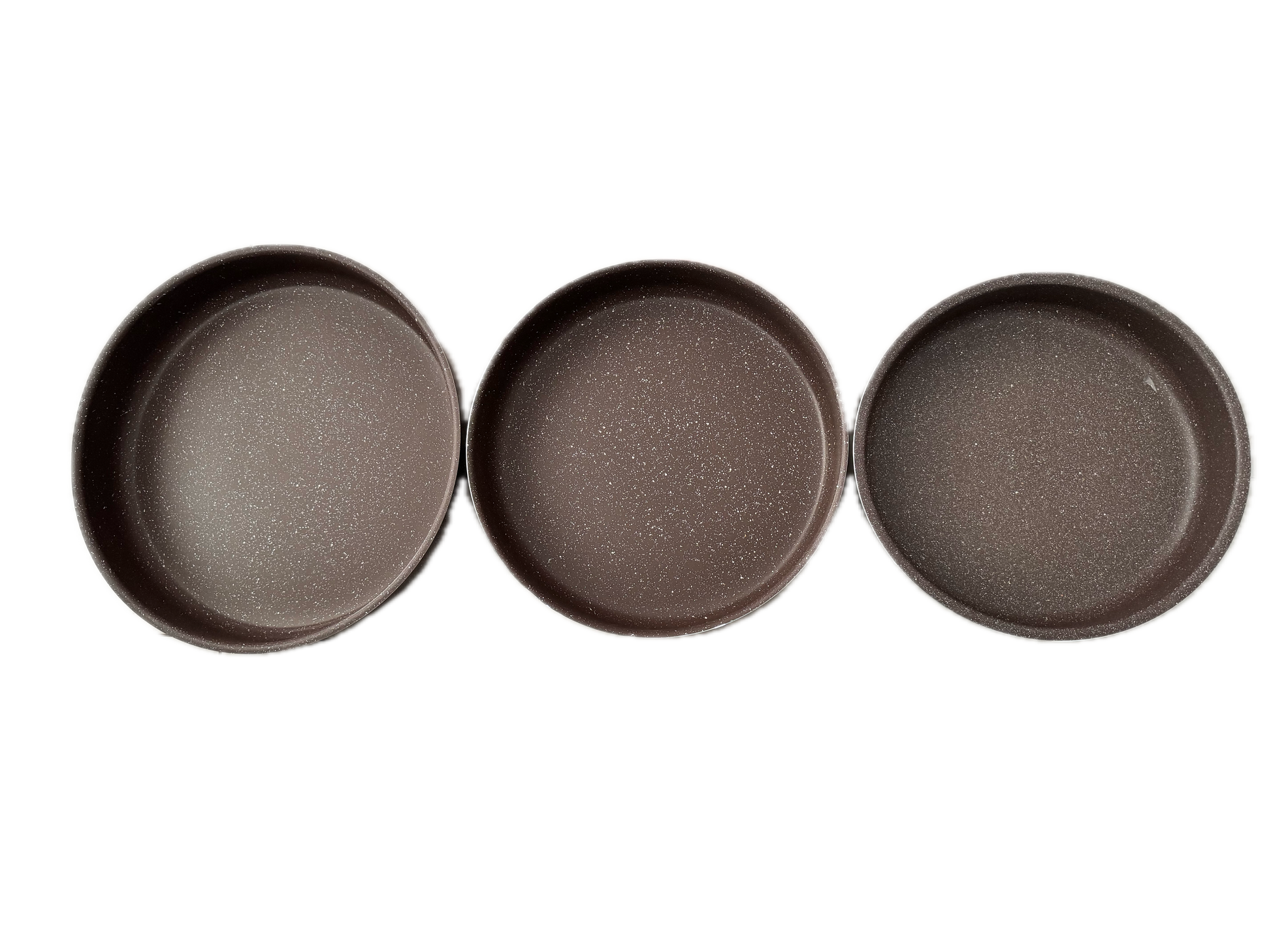 3-Piece Granite Cake Mould Set – Non-Stick Baking Pans (28/32/36 cm) - SmartGatelb