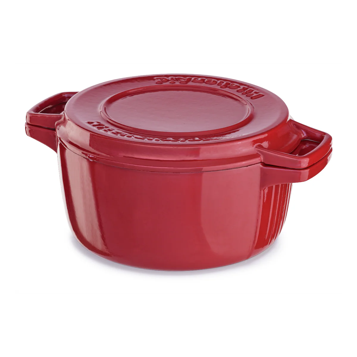 KitchenAid - 4-Quart/9.5 Cast Iron Cookware - KCPI40CRER - SmartGatelb