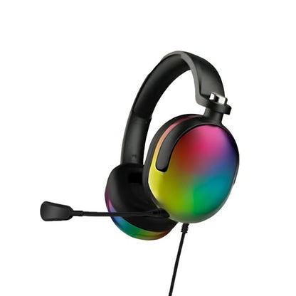 Lenovo ThinkPlus G86A RGB Wired Gaming Headset with Microphone – 3.5mm + USB, Surround Sound, Noise Reduction