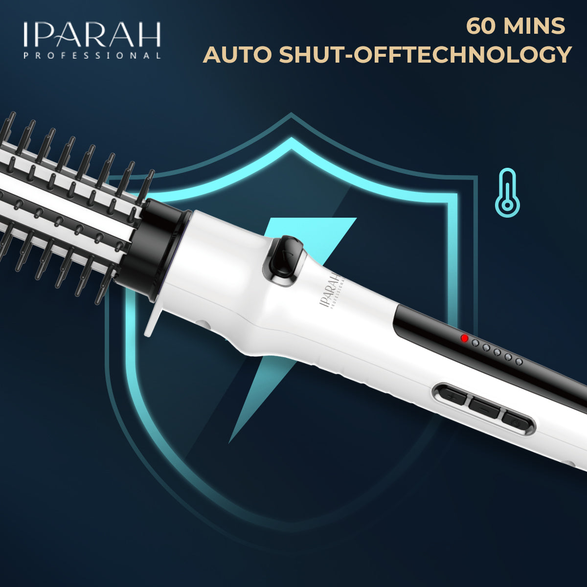 IPARAH P-280 Hair Styling Automatic Curling Brush Professional Salon Hair Curler - SmartGatelb
