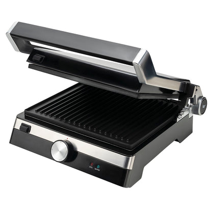 Polaris PGP 1902 Brilliant Collection Electric Contact Grill 2000W – 3-in-1 Grill, BBQ & Mini Oven | Removable Non-Stick Plates