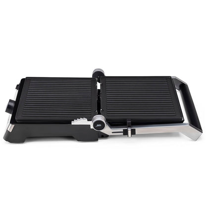 Polaris PGP 1902 Brilliant Collection Electric Contact Grill 2000W – 3-in-1 Grill, BBQ & Mini Oven | Removable Non-Stick Plates