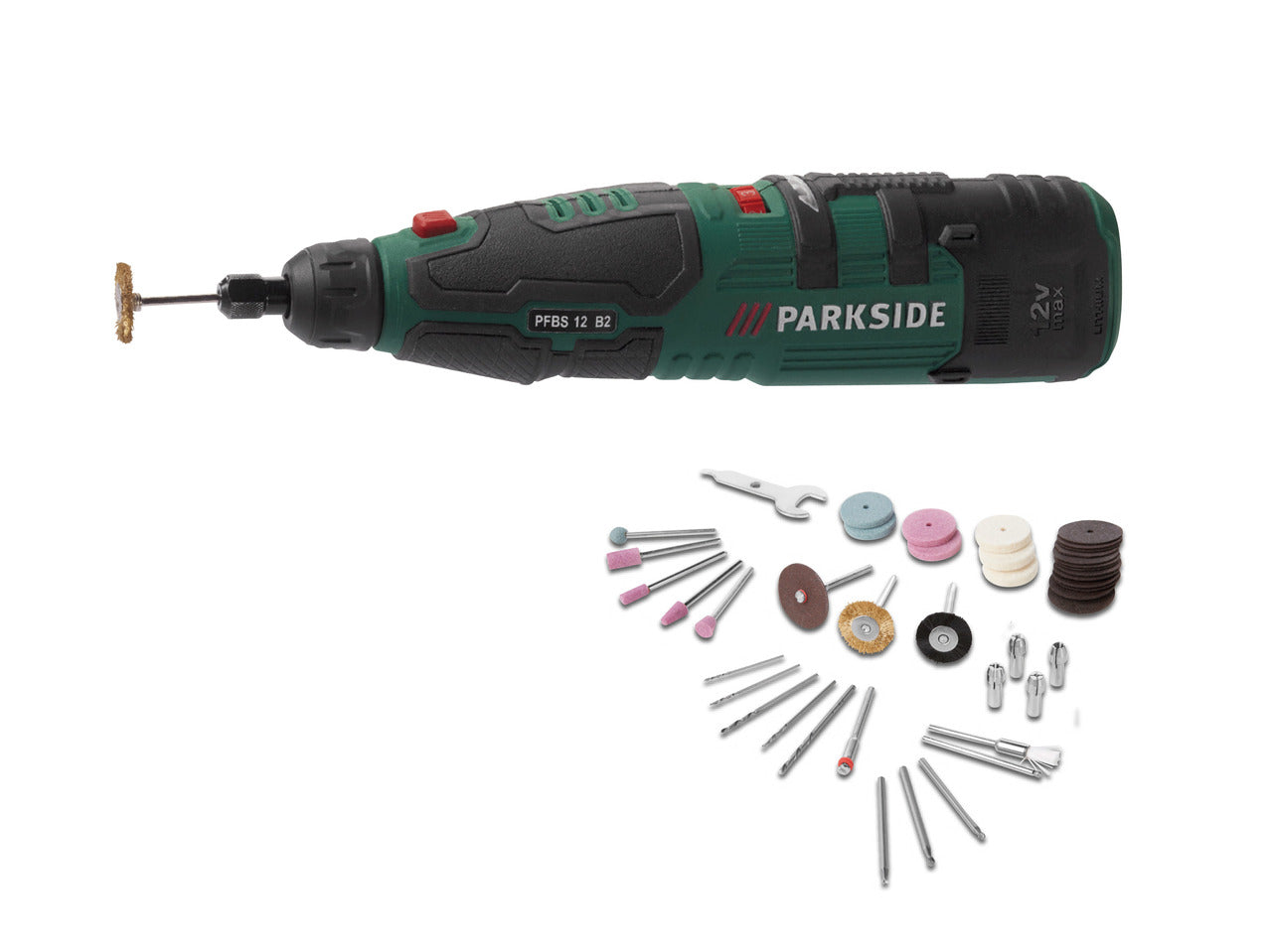Parkside Cordless Rotary Tool PFBS 12 B3 - SmartGatelb