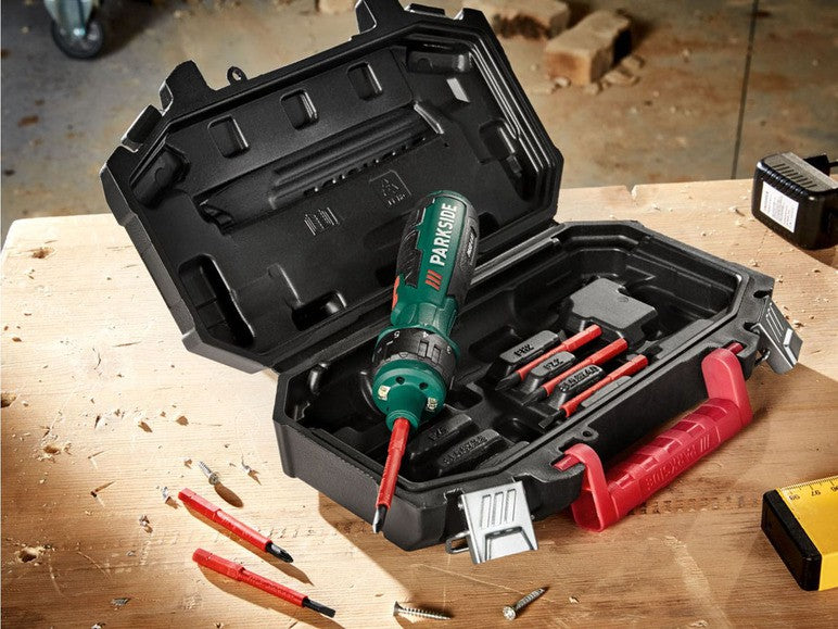 PARKSIDE® Cordless Screwdriver PASD 4 A1 With 6 Special Bits - SmartGatelb