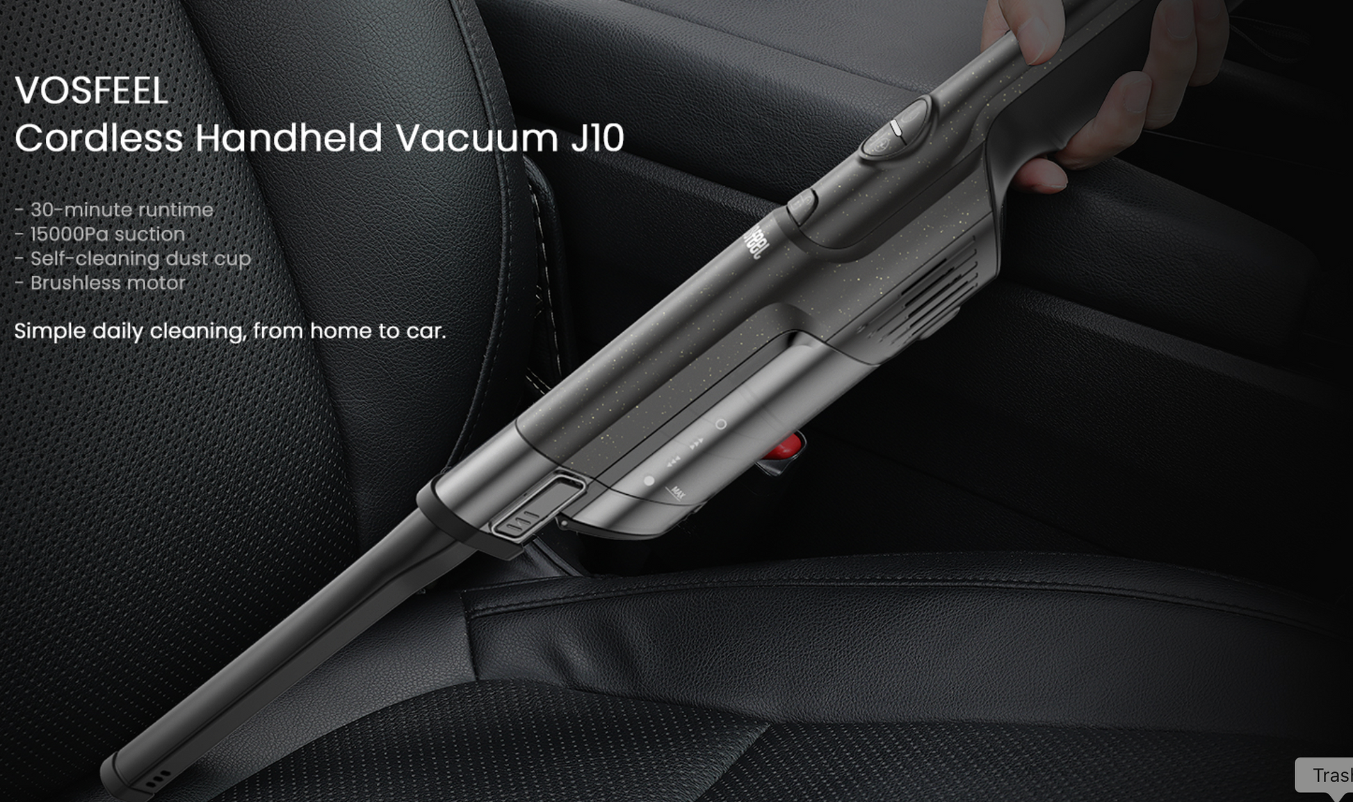 Vosfeel Cordless Vacuum Cleaner J10 - SmartGatelb