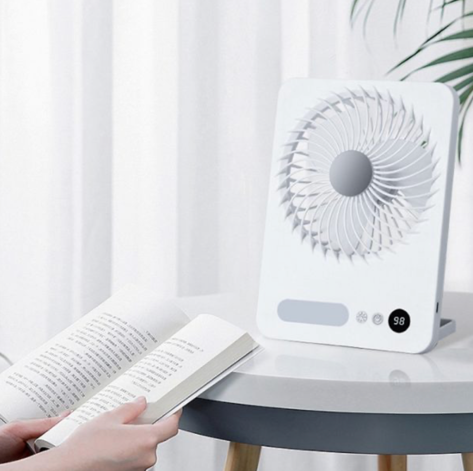 Rechargeable Fan USB Charging With LED (JK-F668) - SmartGatelb