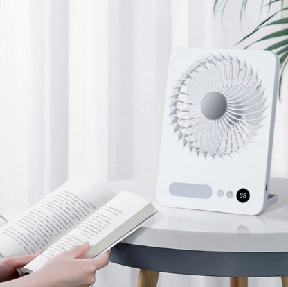 Rechargeable Fan USB Charging With LED (JK-F668) - SmartGatelb