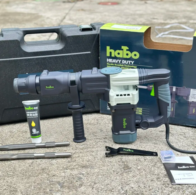 HABO H35G2 17mm Demolition Hammer – 1200W Concrete Chiseling Machine - SmartGatelb