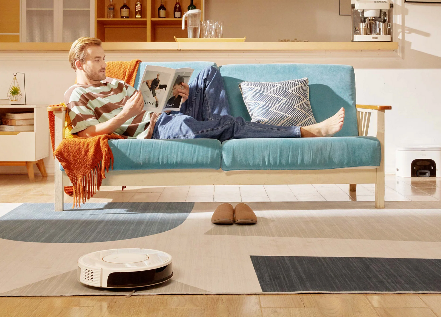 Verefa V60 Pro Robot Vacuum Cleaner – Self-Emptying, Smart Mapping, Powerful Suction, Wi-Fi App & Voice Control