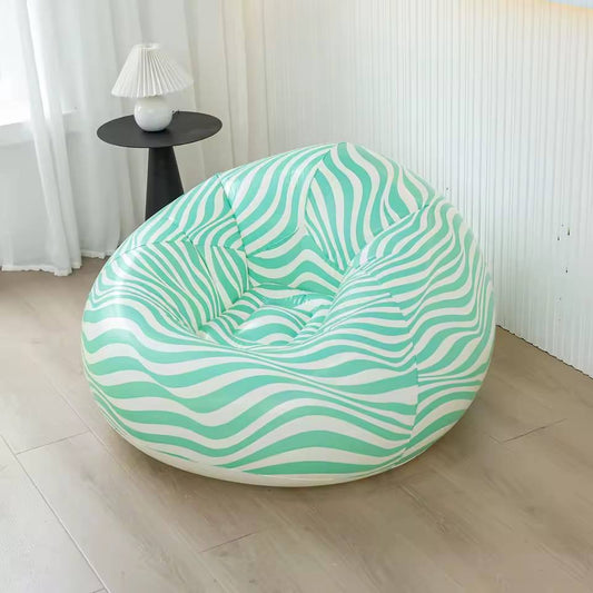 Leedsooy 85003 Inflatable Air Lounge Sofa – Portable Relaxing Chair with Pump - Smart Gate
