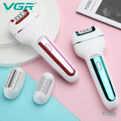 VGR V-732 Epilator for Women – Electric Hair Removal Device for Smooth Skin - Smart Gate