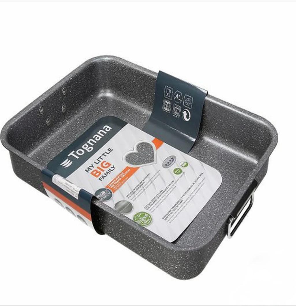 Tognana Aluminium Bakeware Pan Black 40X28 Big Family - SmartGatelb
