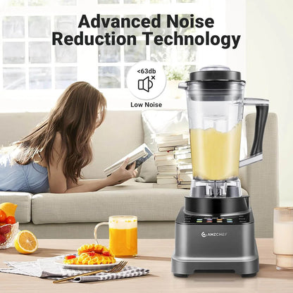 AMZCHEF 8-IN-1 Professional Blenders 2025 with LED Panel Touch Control 2000W - SmartGatelb