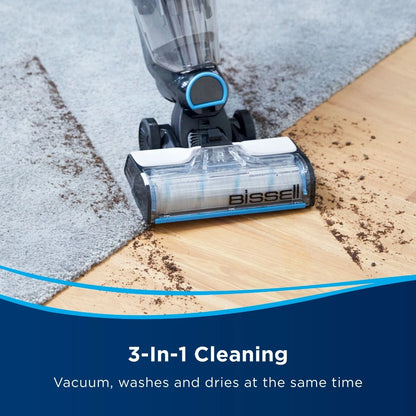 BISSELL CrossWave Cordless Max All in One Wet-Dry Vacuum Cleaner and Mop for Hard Floors and Area Rugs - SmartGatelb