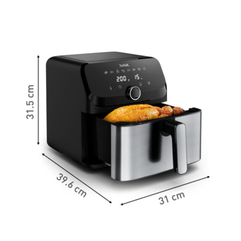 TEFAL Easy Fry Mega, Air fryer, Extra-Large Capacity 7.5 L, 8 Preset Programs