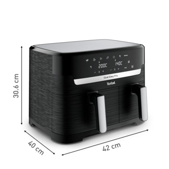 TEFAL Dual Easy Fry Air fryer 8.3 L