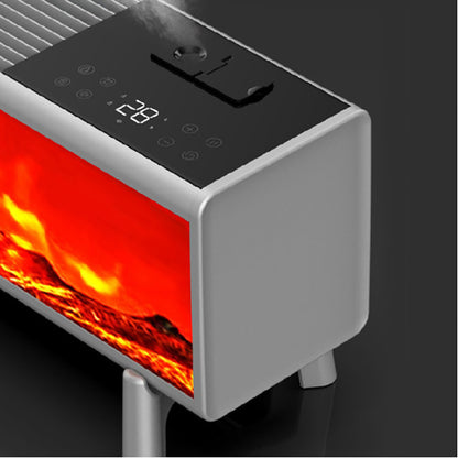 Westinghouse WTH-T2001 Wide Electric Heater 130cm – Flame Effect, Humidifier & Dual Heat Settings - Smart Gate
