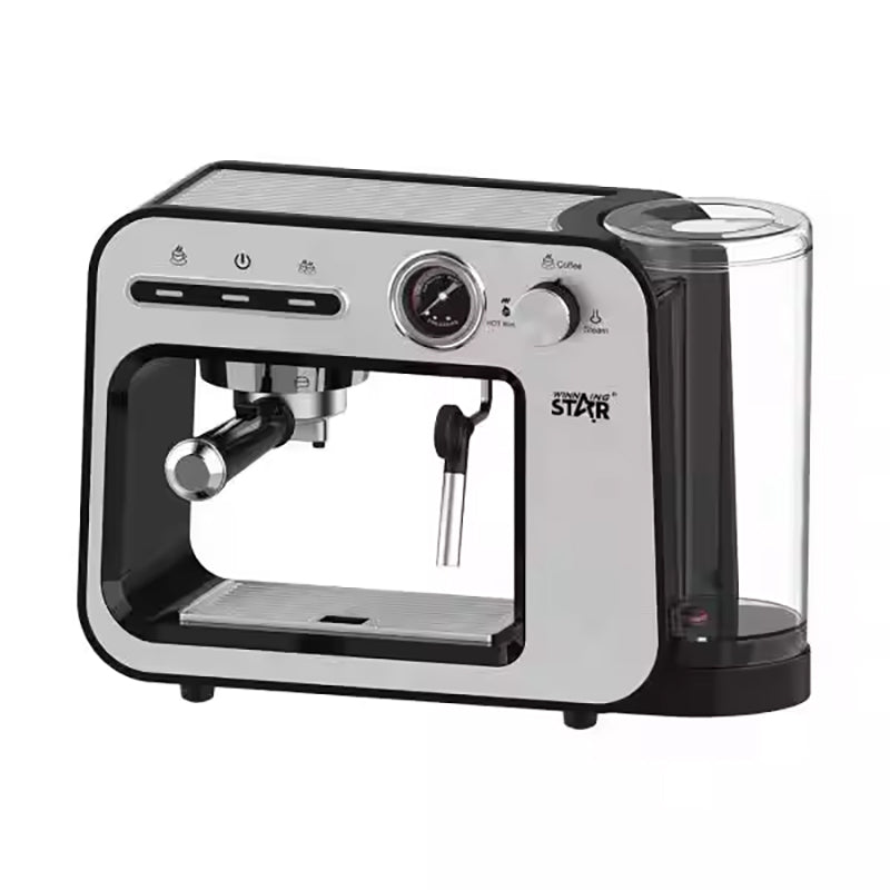 Winning Star ST-9706 Espresso Machine 20 Bar| Multifunction Coffee Maker - Smart Gate