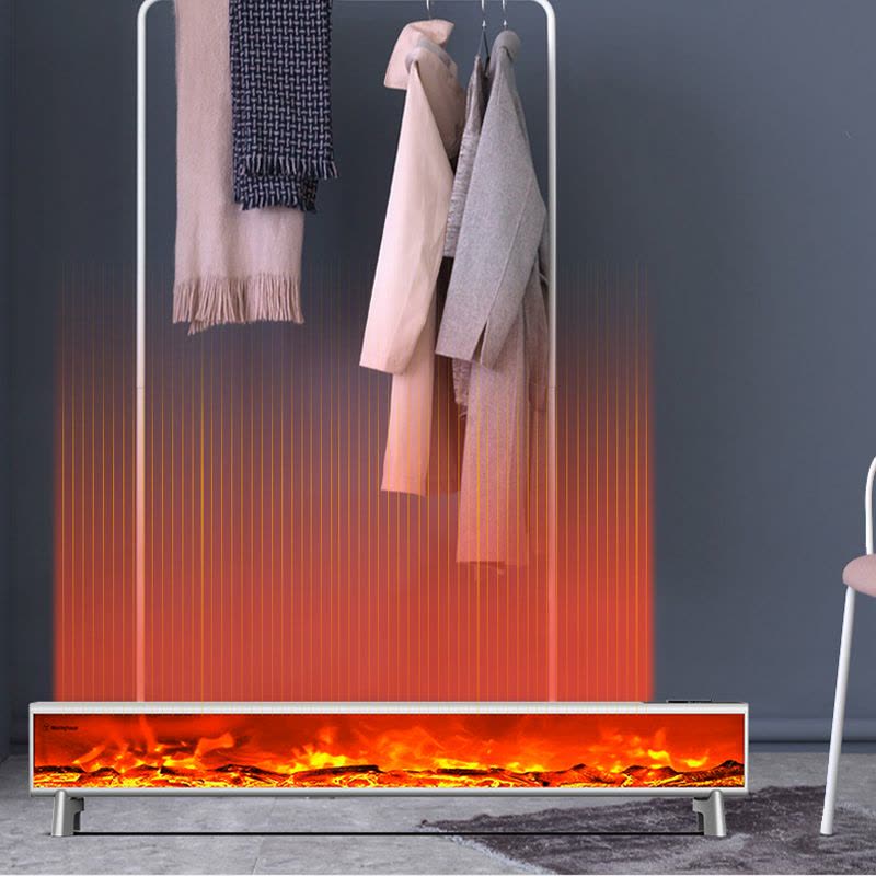 Westinghouse WTH-T2001 Wide Electric Heater 130cm – Flame Effect, Humidifier & Dual Heat Settings - Smart Gate