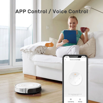 Verefa V60 Pro Robot Vacuum Cleaner – Self-Emptying, Smart Mapping, Powerful Suction, Wi-Fi App & Voice Control
