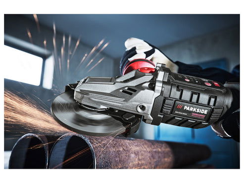 PARKSIDE PERFORMANCE 20V Cordless Flat Head Angle Grinder PPWSFA 20-Li A1 (2xBatteries) - SmartGatelb