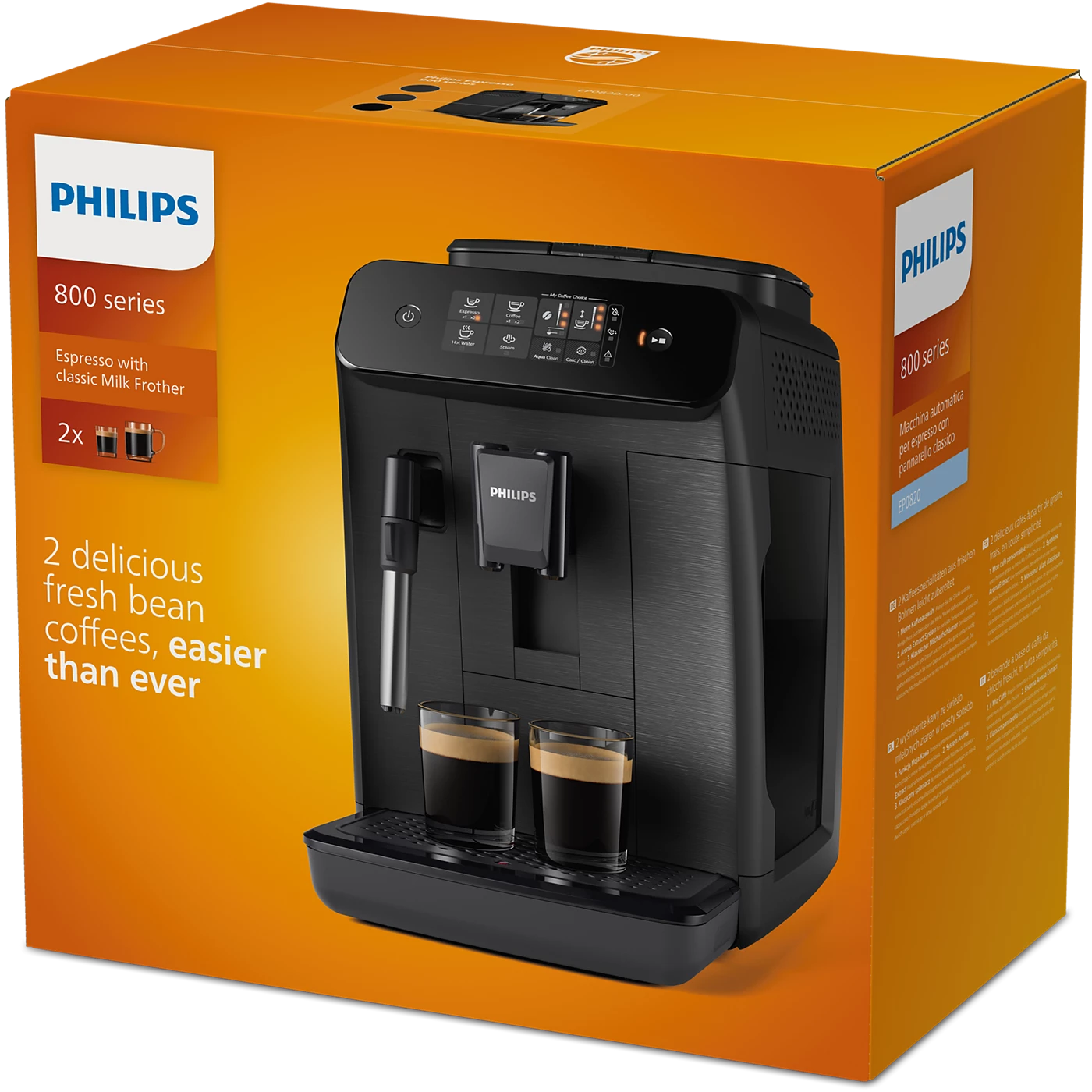 Philips Series 800 Fully automatic espresso machines (Open Box) - SmartGatelb