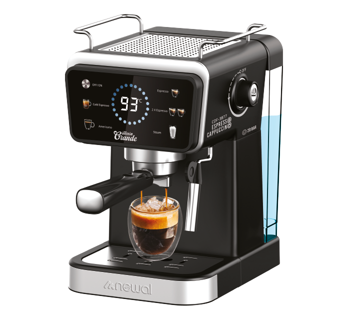 Newal COF-3877 Espresso Machine – Coffee Maker with Steam & Milk Frother - Smart Gate