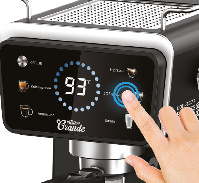 Newal COF-3877 Espresso Machine – Coffee Maker with Steam & Milk Frother - Smart Gate