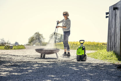 Greenworks 5104007UK G30 120 Bar Pressure Washer, 1500 W, 240 V, Green - SmartGatelb